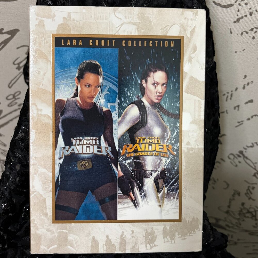 💜3/$12✨ Lara Croft 2 Movie Collection Tomb Raider DVD By Taylor, Noah ft. Jolie